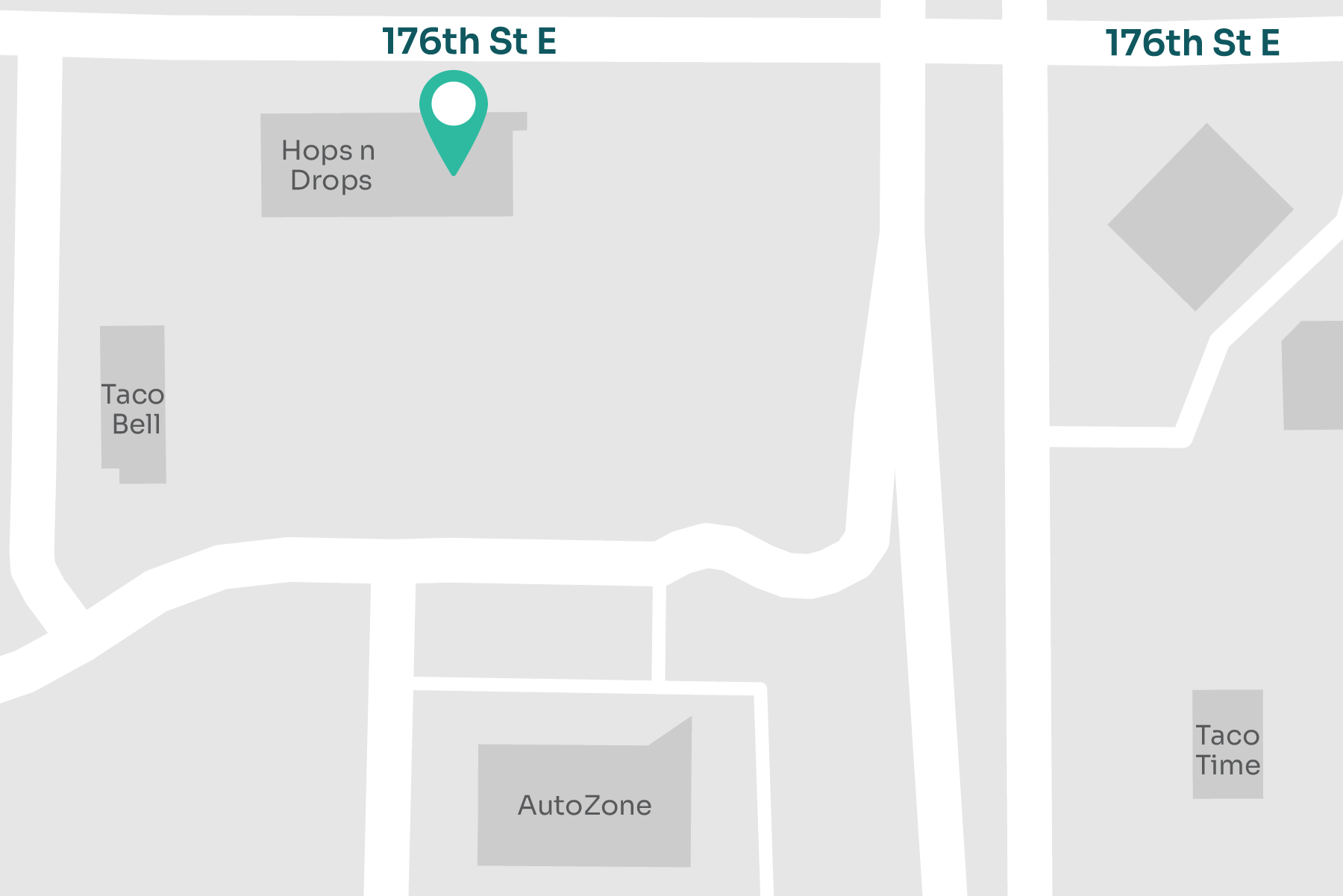 A map displaying location of MultiCare Indigo Urgent Care - Tacoma